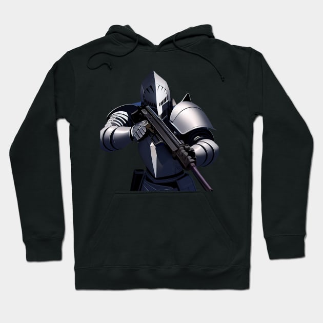 Knight Gunslinger Shirt Hoodie by BAYFAIRE